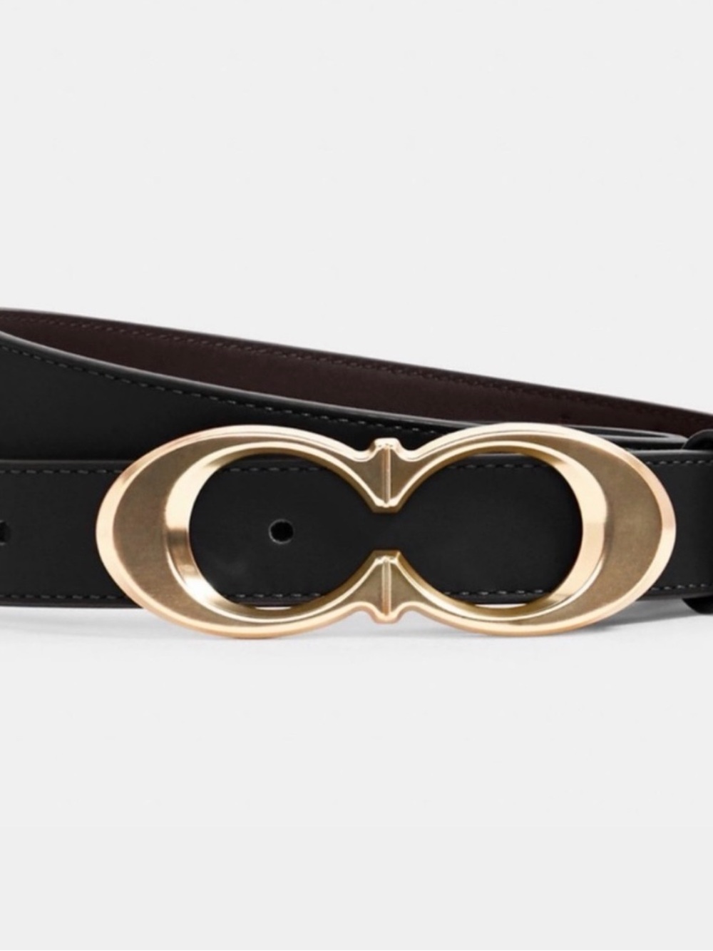 Coach Double C Buckle Belt Sz Medium